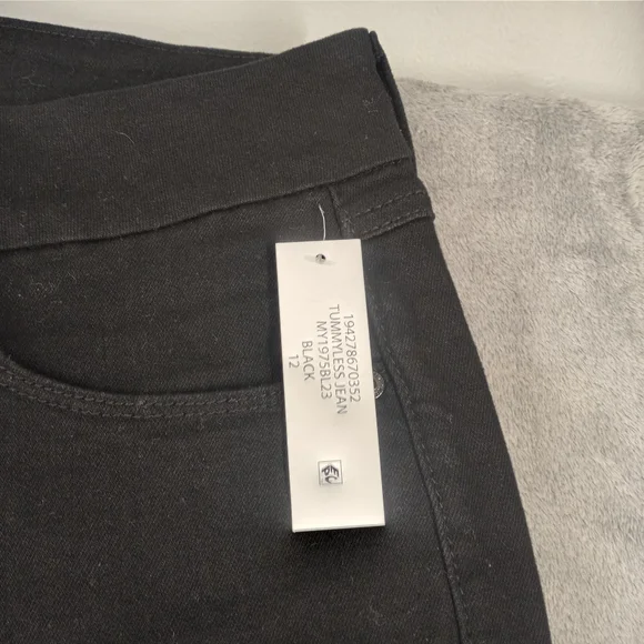 Seven7 Women's Black Skinny Jeans NWT Size 12 - Picture 5 of 12